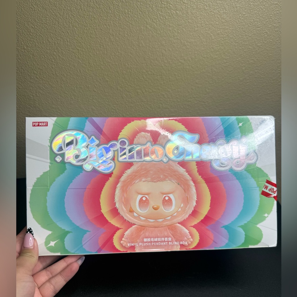 POP MART THE MONSTERS Big Into Energy Vinyl Plush Pendant
